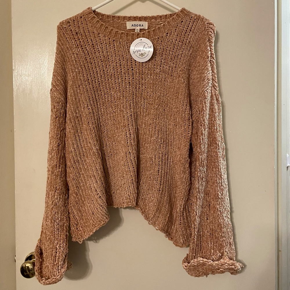 Yellow Crop Sweater Rosie Daze (Casey Holmes)